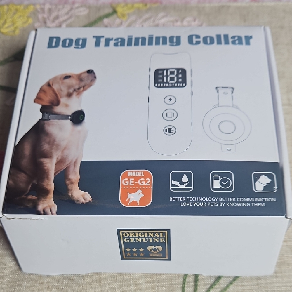 Black Dog Collar for Training and Control